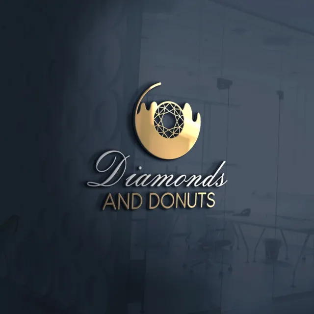 View 1 of Лого Дизайн за "Diamonds and Donuts"
