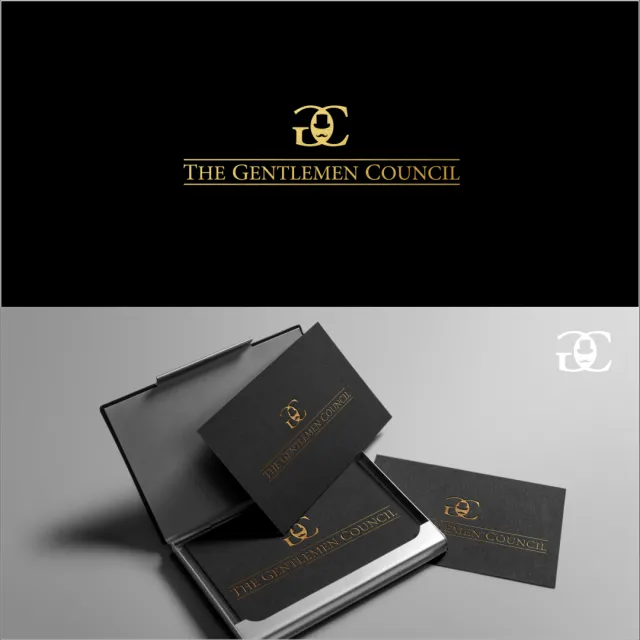View 1 of Дизайн на бизнес картичка за "The Gentlemen Council"